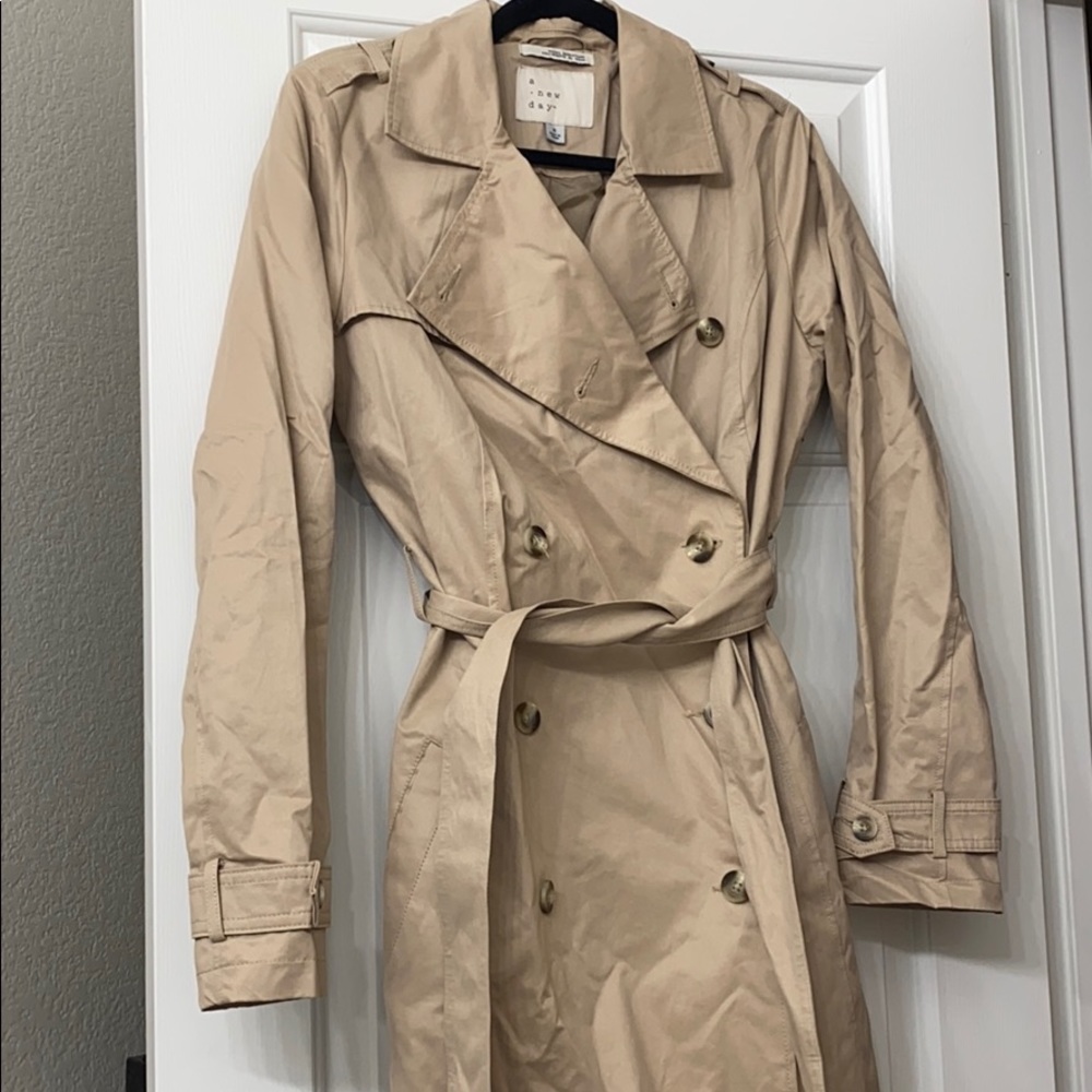 Rain trench coat